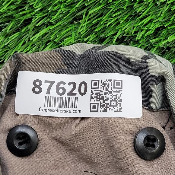 Vintage 90s Treebark Hunting Jacket Medium 24x30 Game-Pouch - Picture 8 of 16